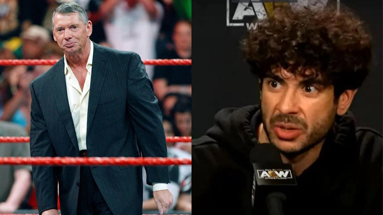 Vince McMahon (left) and Tony Khan (right)