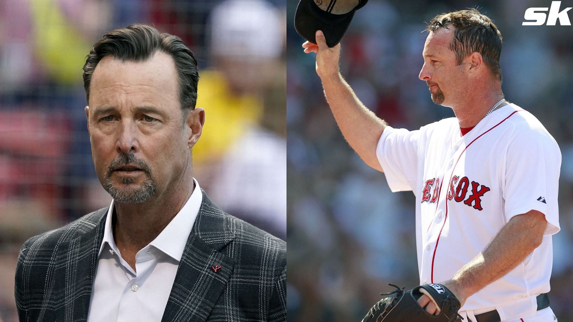 Red Sox veteran Tim Wakefield is survived by his wife Stacy and two children