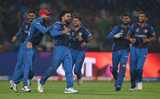 [Watch] Rashid Khan cleans up Mark Wood as Afghanistan stun England in 2023 World Cup fixture in Delhi