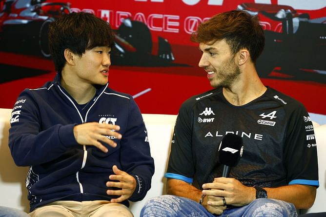 “Divorced but never separated”: F1 fans react to Pierre Gasly and Yuki Tsunoda’s bromance at the 2023 F1 US GP