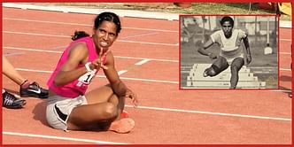 Vithya Ramraj races to history at Asian Games, equals PT Usha's Los Angeles Olympics National Record in 400m hurdles