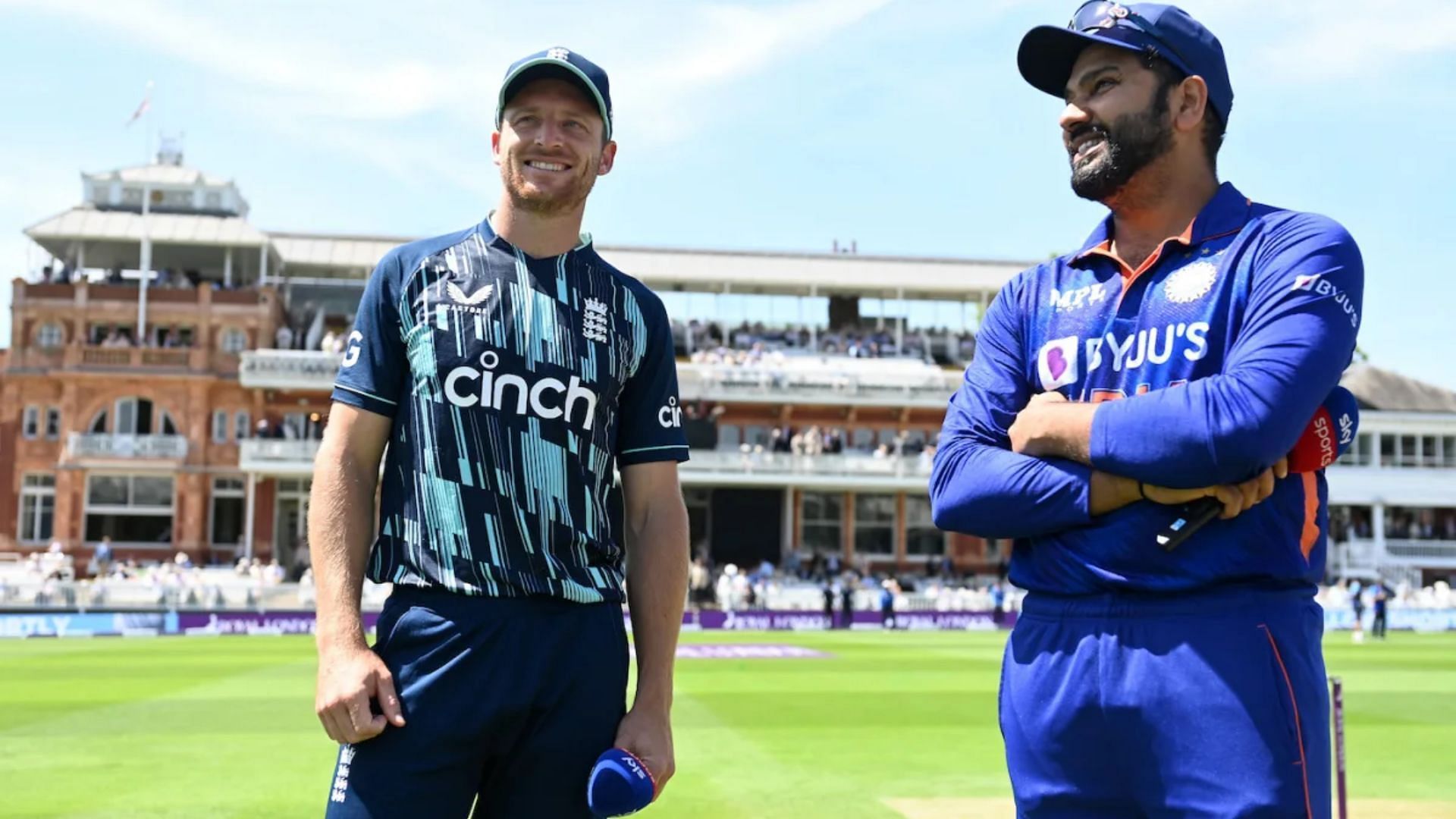 Can Jos Buttler (left) rally his side together and condemn India to their first defeat?