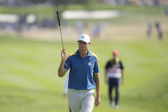 Days after Ryder Cup triumph, Ludvig Aberg returns to the course to compete in the Sanderson Championship