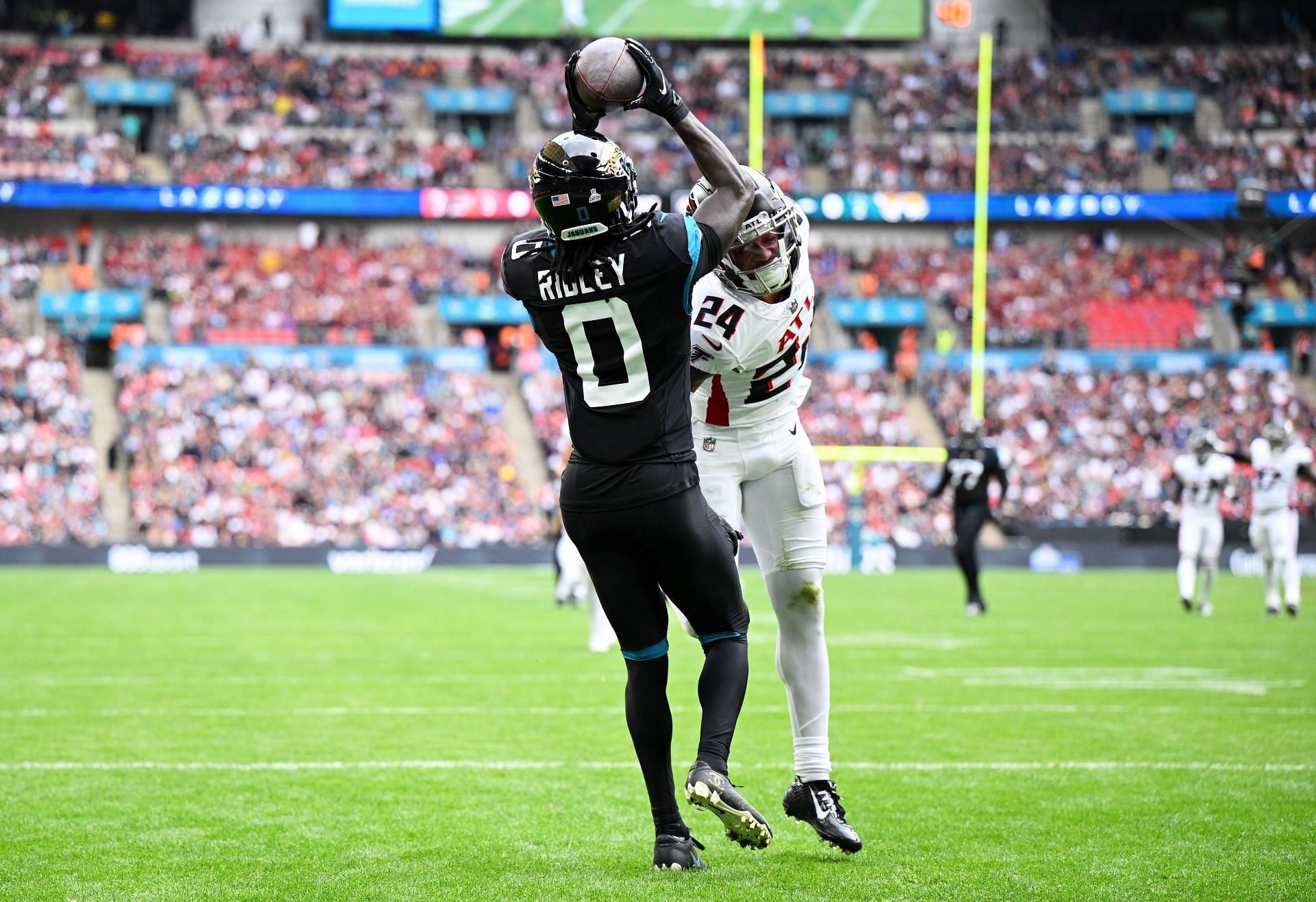 Calvin Ridley during Atlanta Falcons v Jacksonville Jaguars