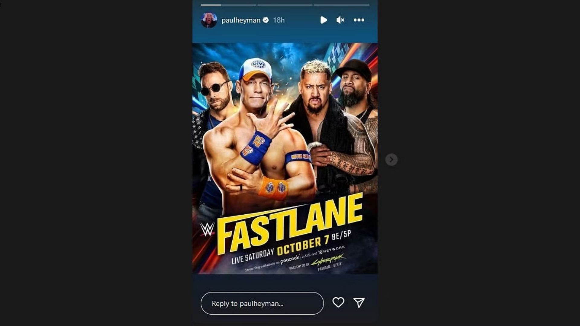 पॉल हेमन ने Fastlane के मैच पर प्रतिक्रिया दी