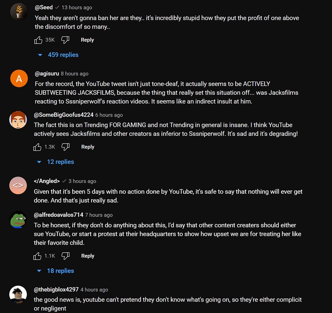 Fans remain critical of the YouTuber&#039;s reckless actions (Image via Penguinz0/YouTube)