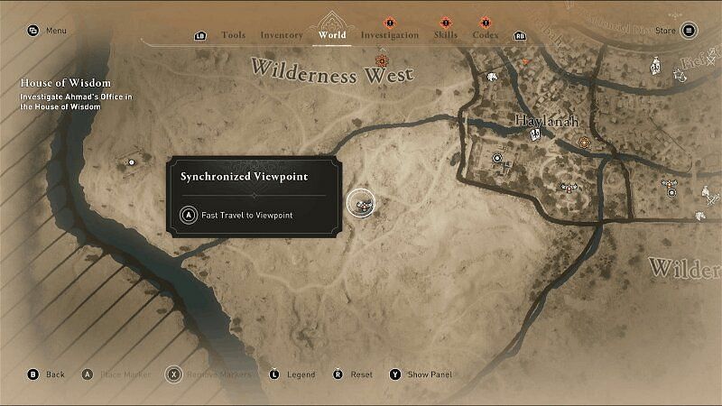 Assassin's Creed Valhalla Viewpoint Locations Map