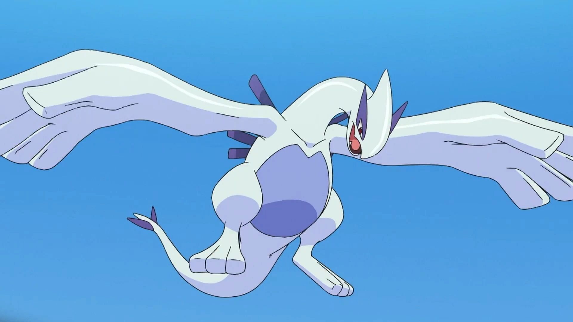 Lugia as seen in the anime (Image via The Pokemon Company)