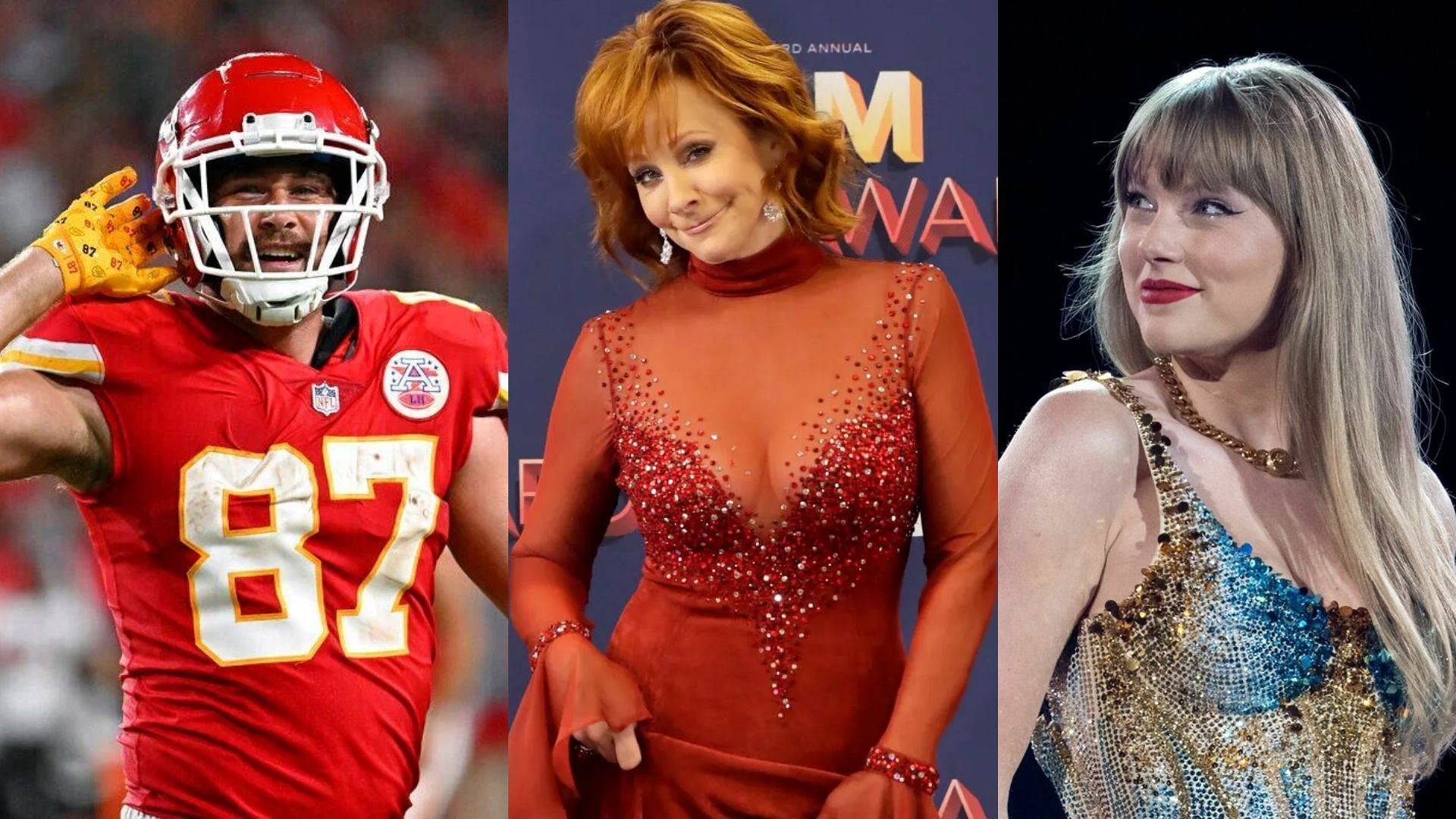 Reba McEntire is not happy with Swift and Kelce