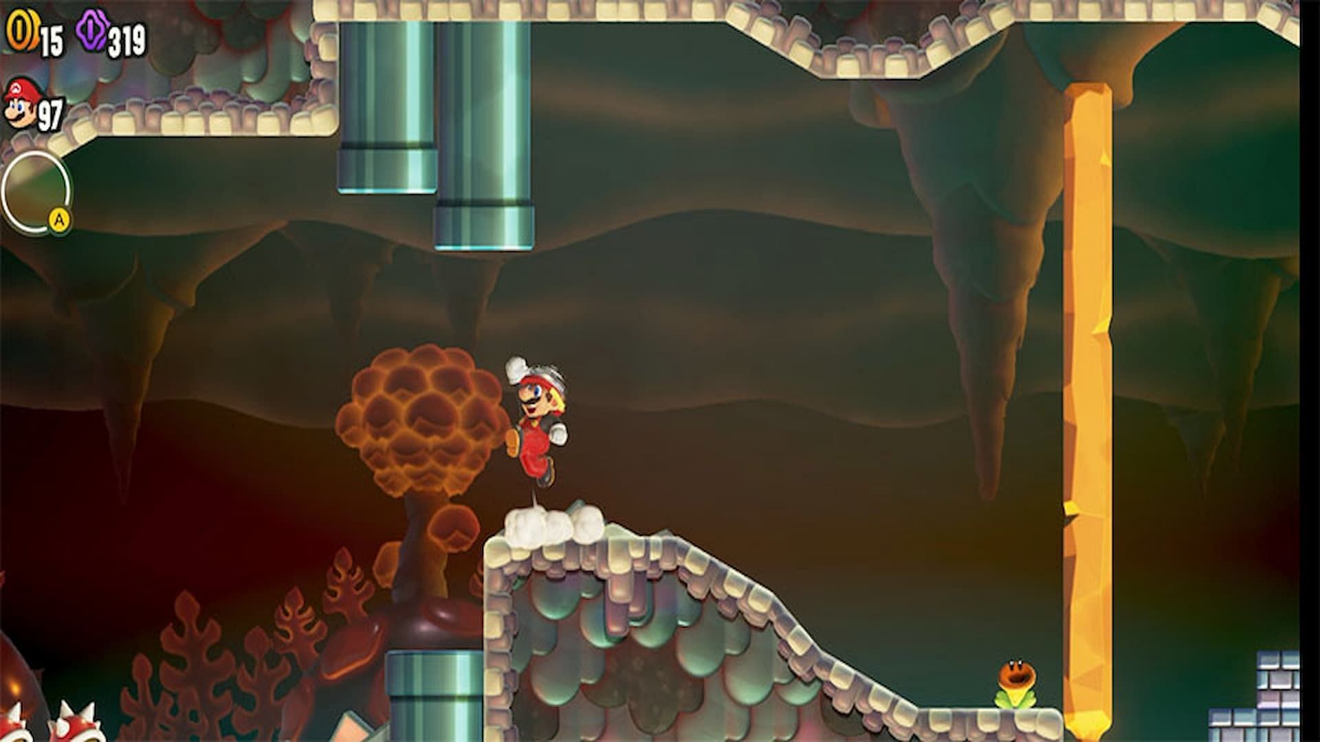 Deep Magma Bog Special Course entrance (Image via Nintendo)