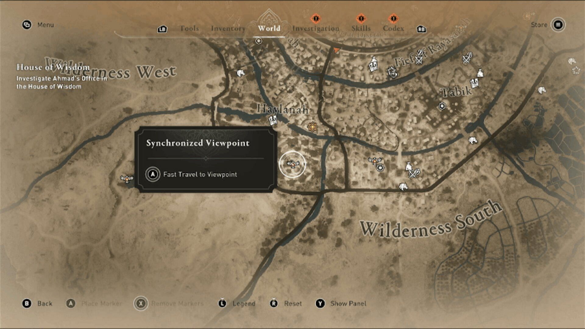 All Fast Travel Points Map? - Assassin's Creed Origins