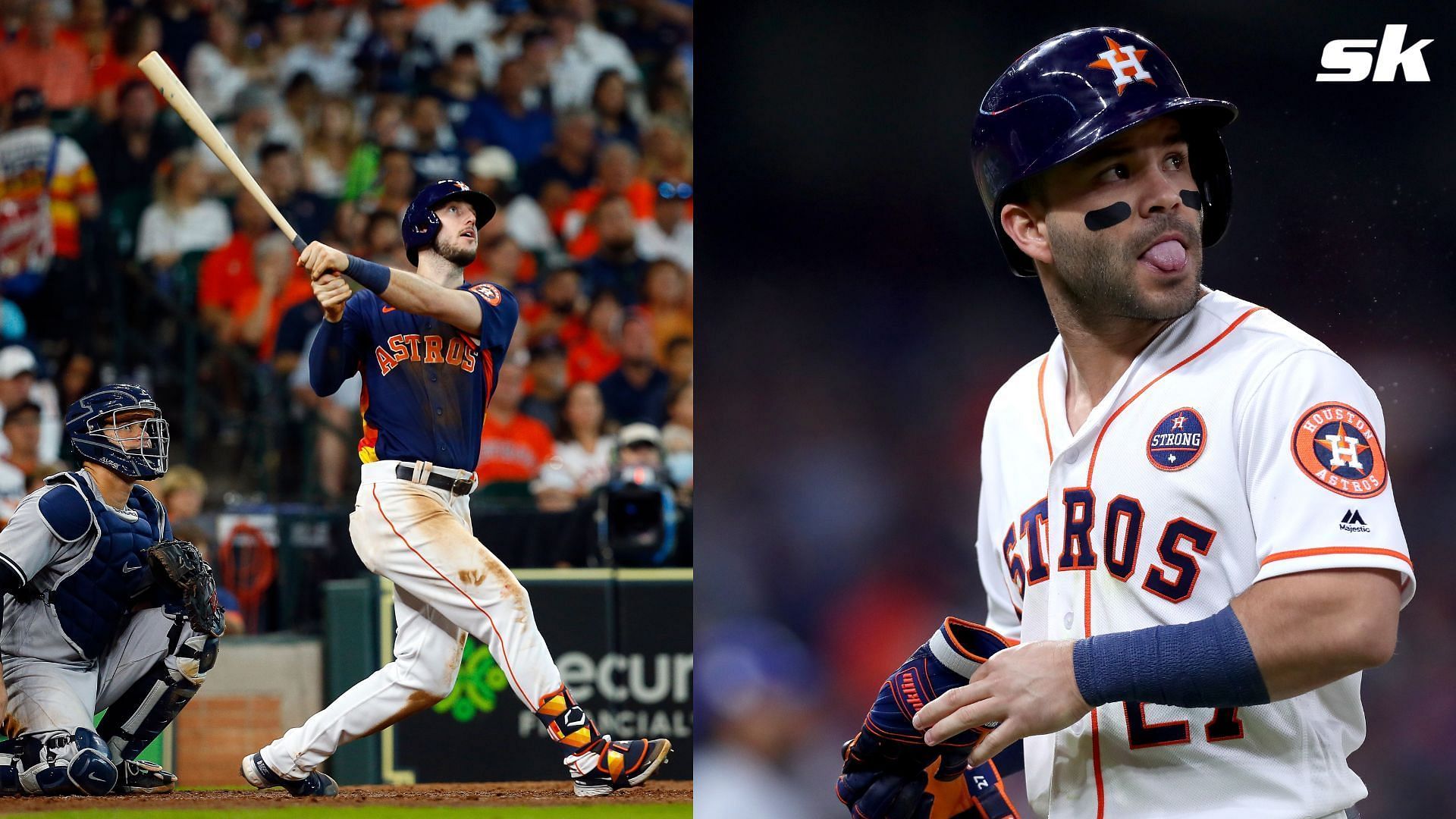 Jose Altuve and Kyle Tucker have found themselves in a slump
