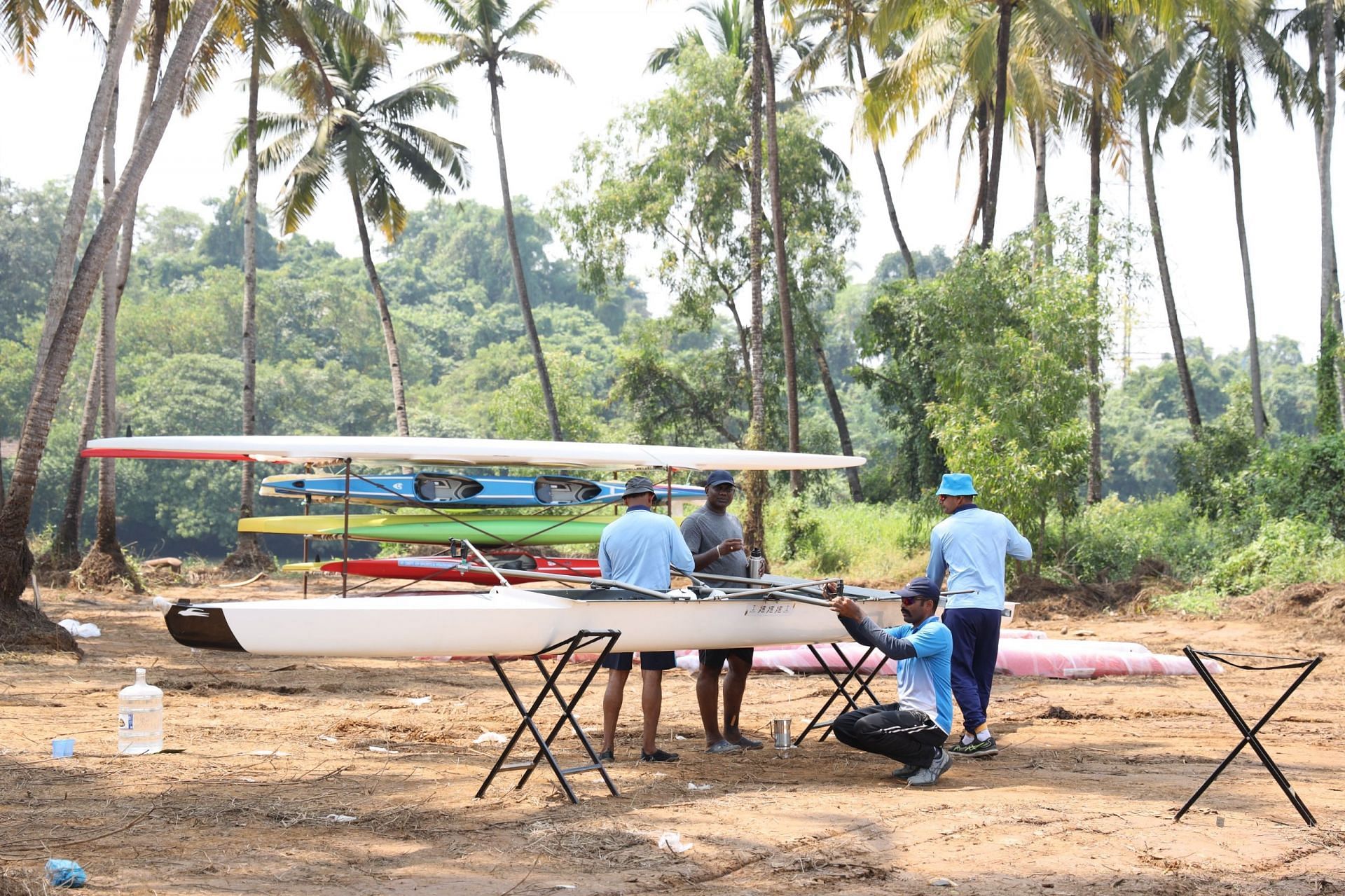 When farmers come forward to help Goa government get ready for rowing competition