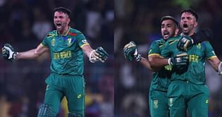 CWC 2023 : चौका लगाकर पाकिस्तान के मुँह से जीत छीनने वाले केशव महाराज ने बोला 'जय श्री हनुमान', तस्वीरों के साथ लिखा खास कैप्शन