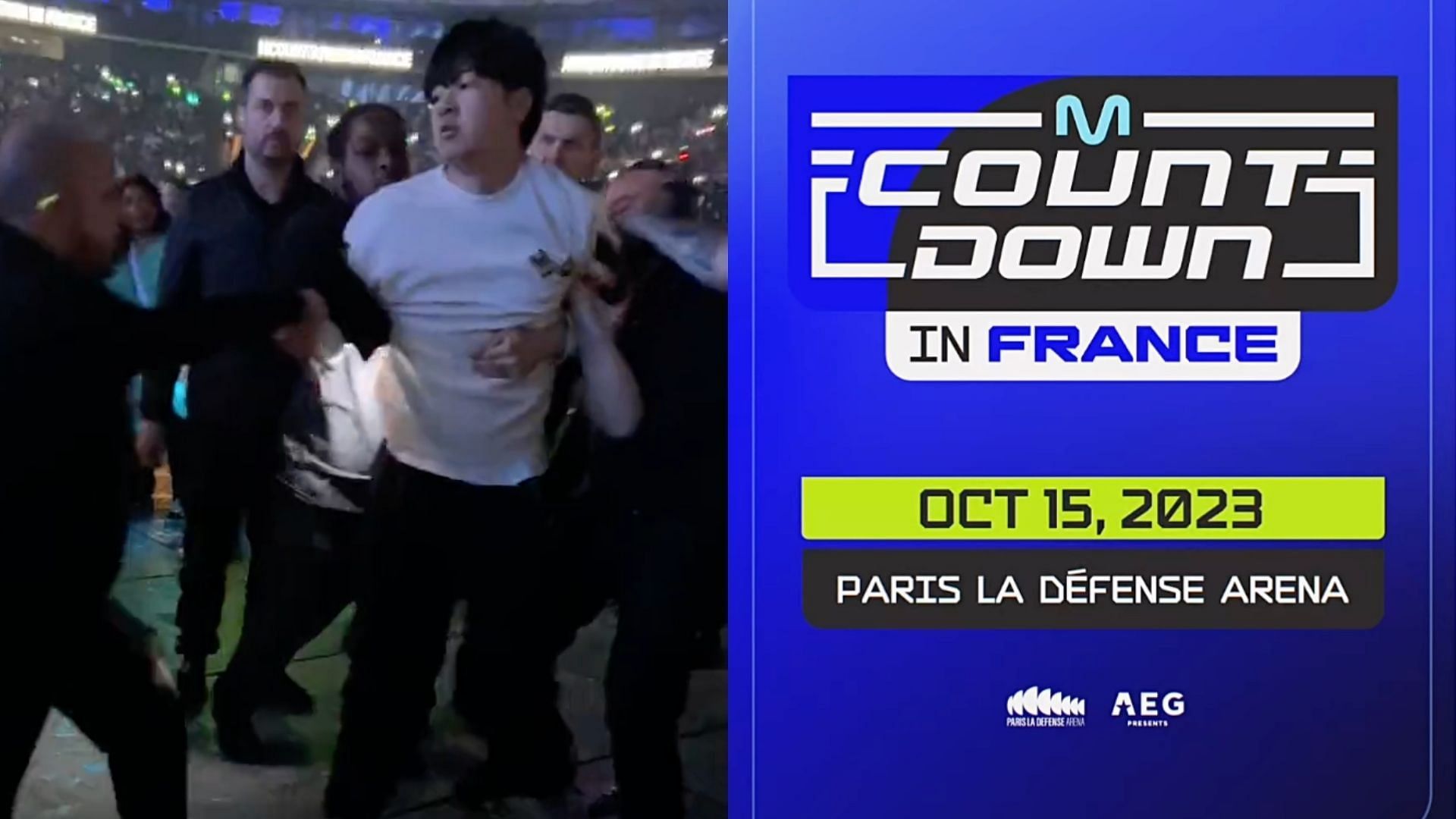 M Countdown in France (Image via X/@woosanseongsang)