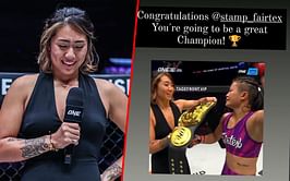 “You’re going to be a great champion” - Angela Lee is ready for Stamp Fairtex’s MMA world title reign