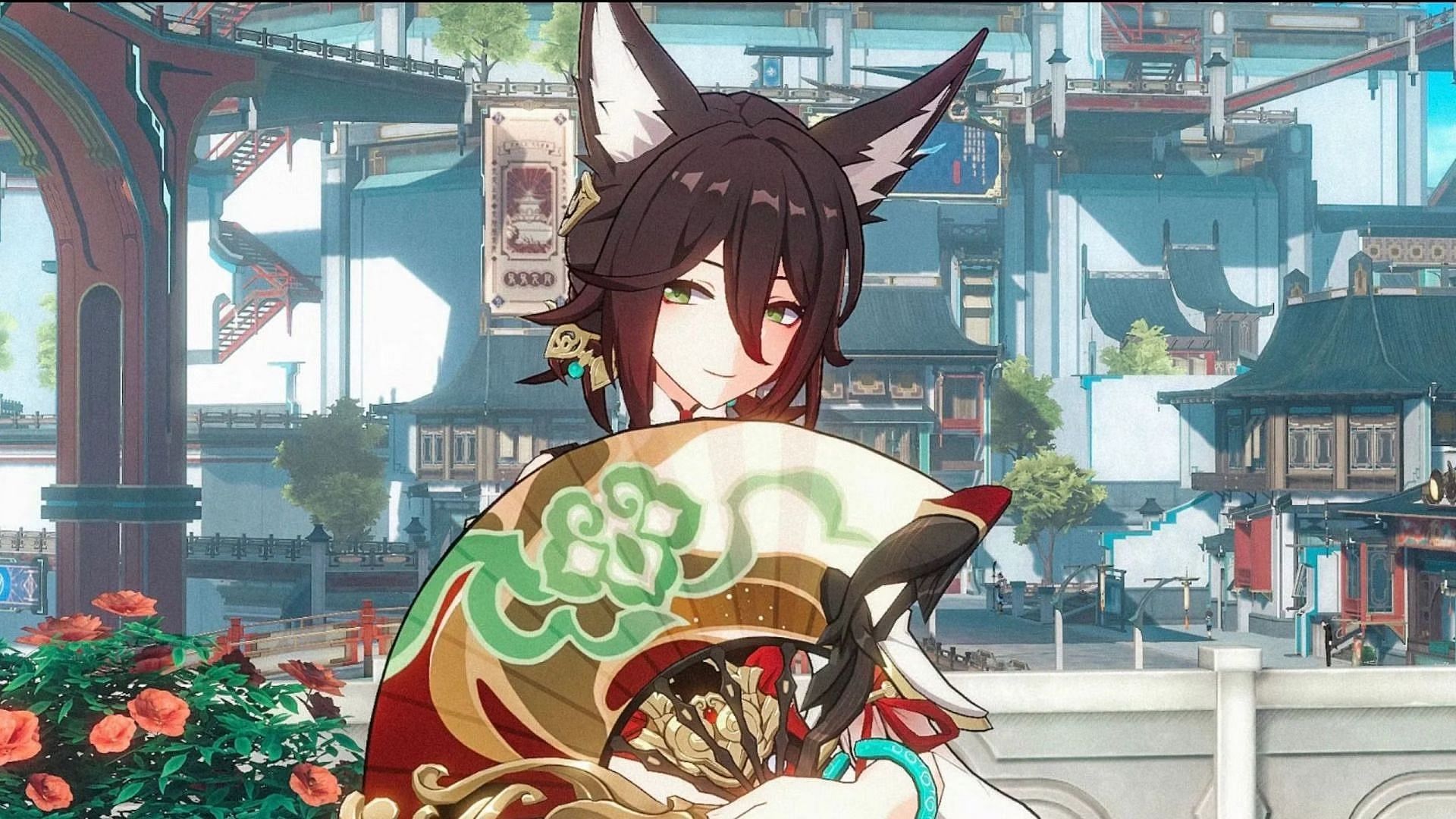 Tingyun, a young Foxian and a member of the Sky-Faring Commission of the Xianzhou Luofu (Image via Honkai Star Rail)