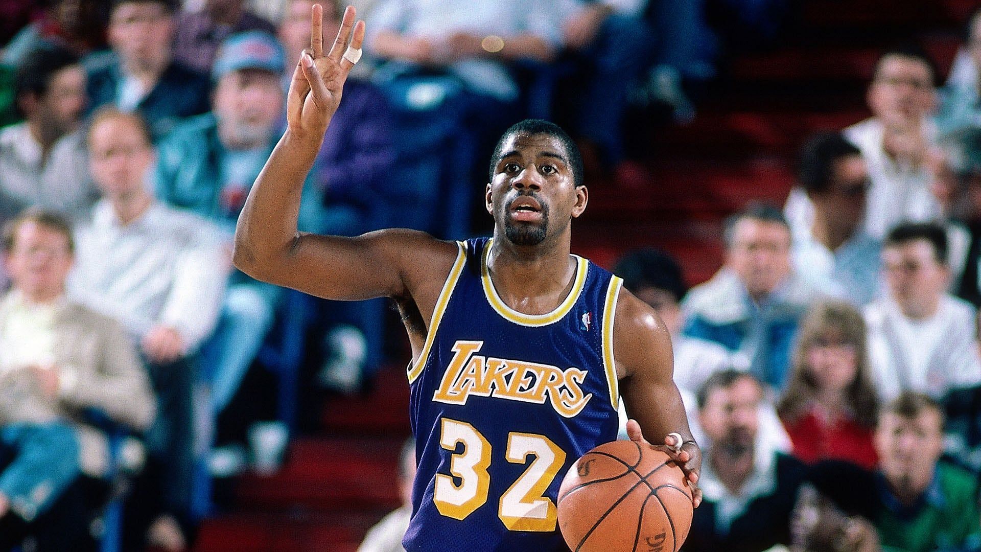 Magic Johnson of the LA Lakers. (Photo: NBA.com)