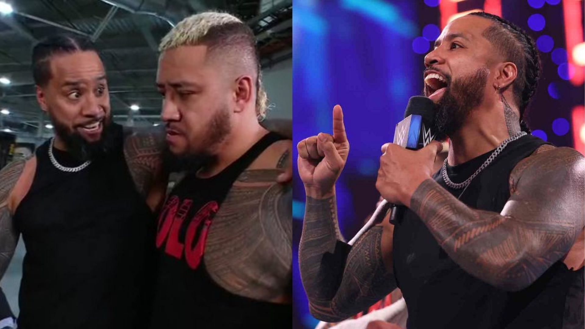 Jimmy Uso and Solo Sikoa will team up against John Cena and LA Knight at Fastlane