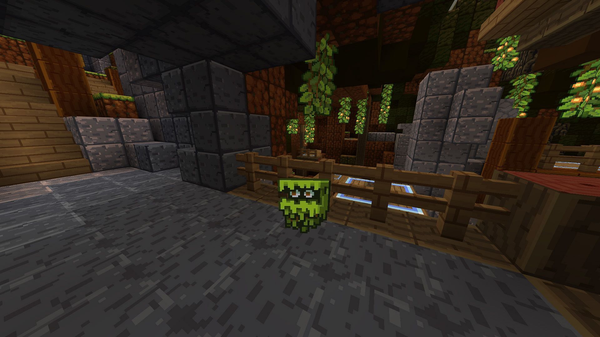 Locate The Glare in the Bedrock Server (Image via Mojang)