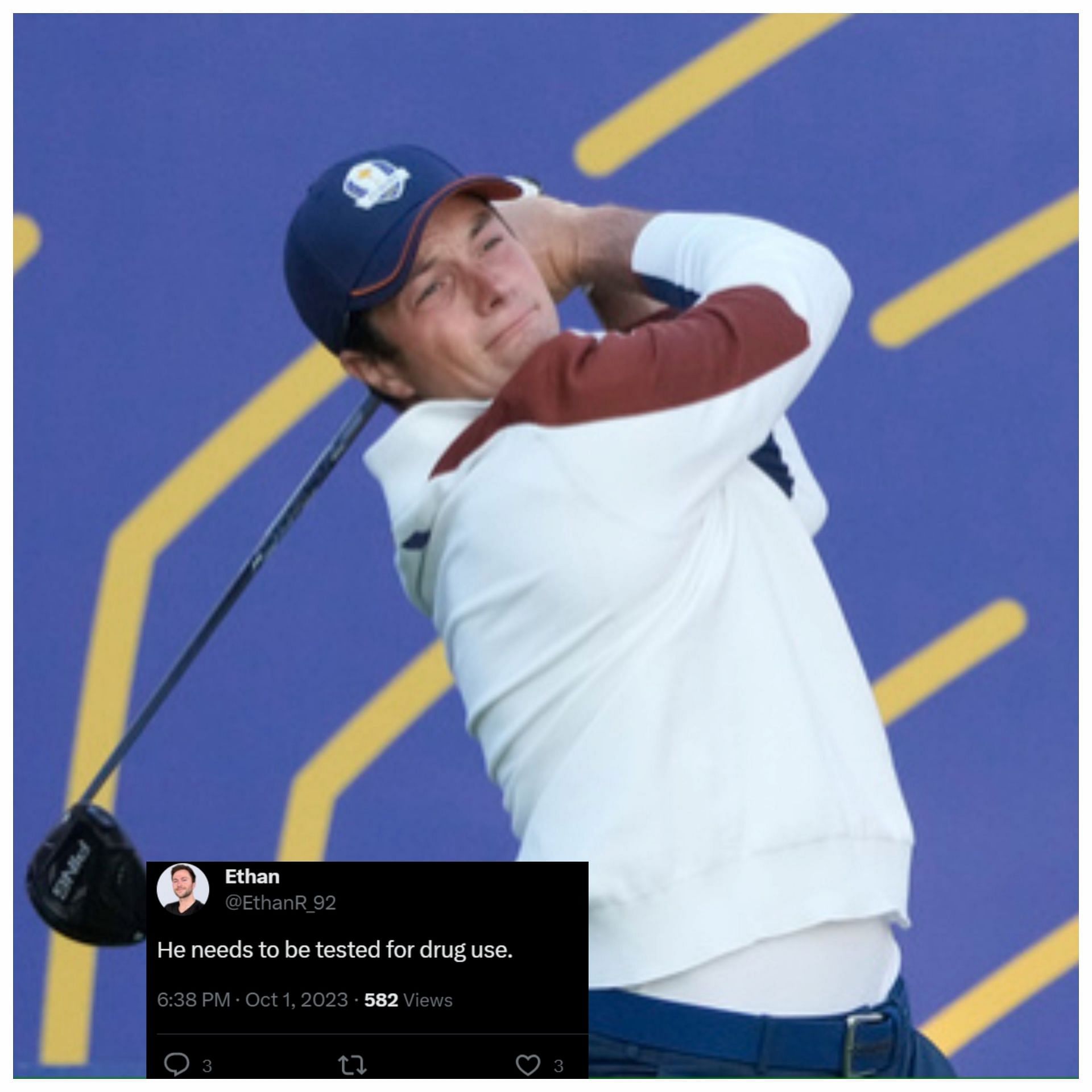 Fans react to Viktor Hovland