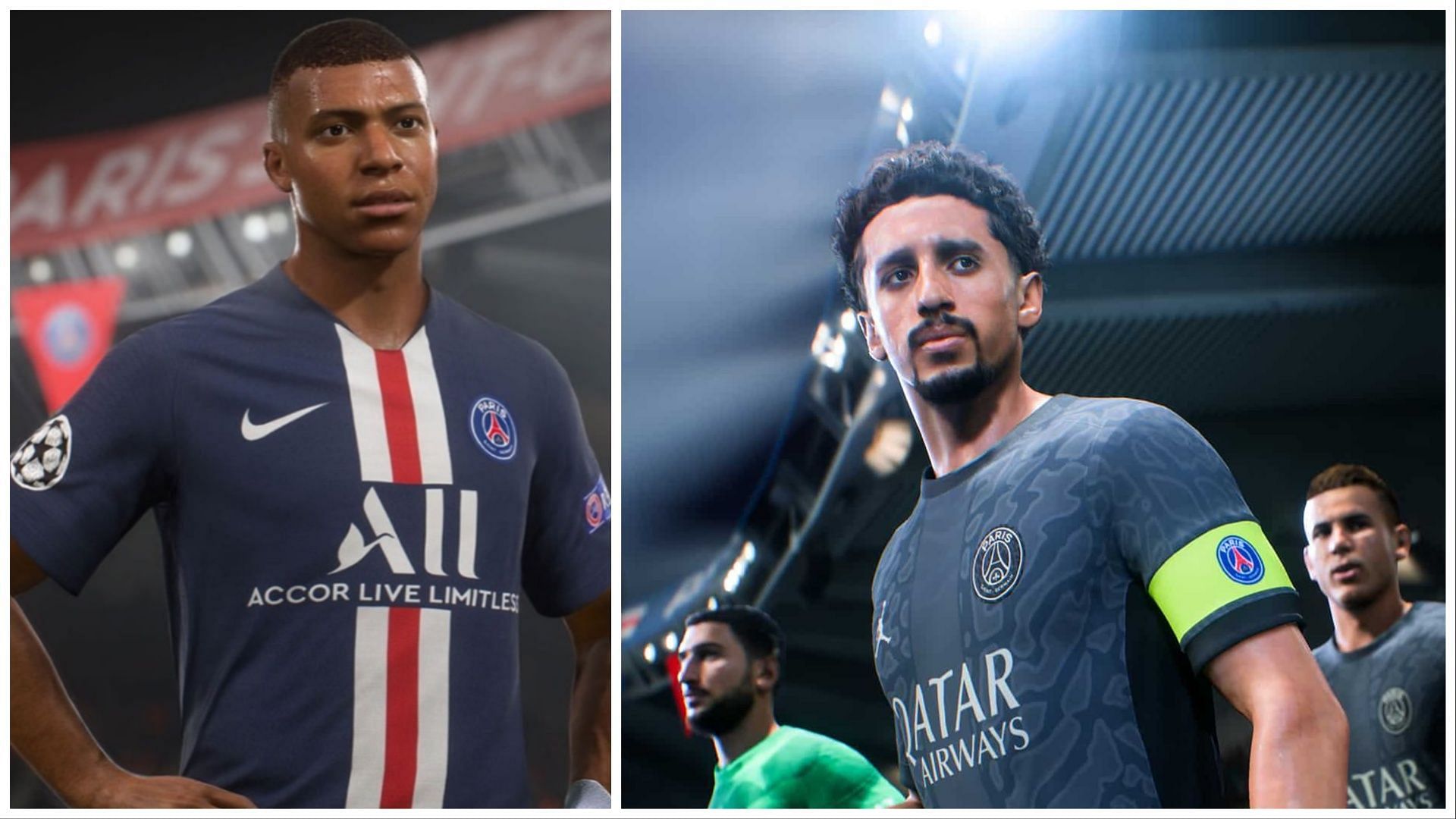 PSG are still amazing in EA FC 24 (Images via EA Sports)