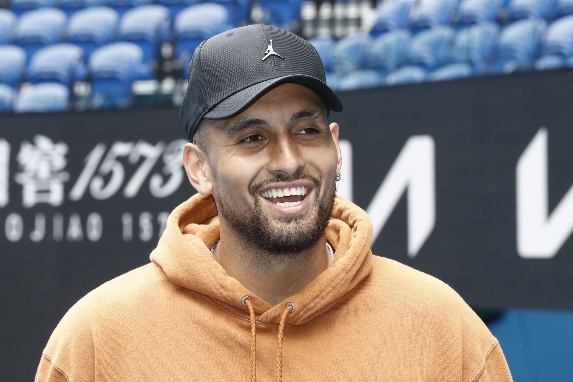 Nick Kyrgios at the 2023 South East Melbourne Phoenix Media Opportunity