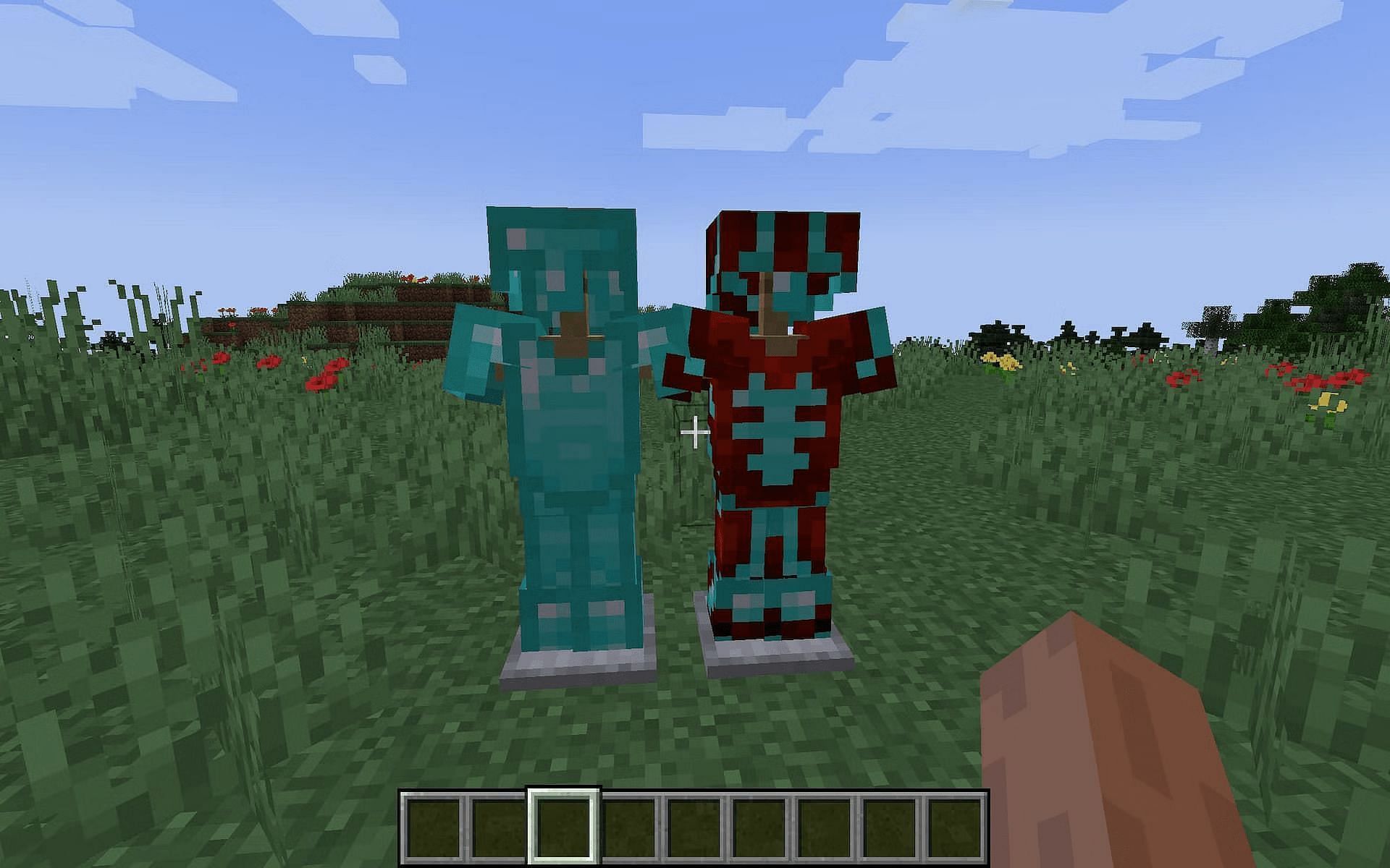 Minecraft&#039;s rarest armor trim is also arguably its coolest looking (Image via Mojang)
