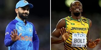 "You can be fastest on the pitch, but I’m faster in the air" - Usain Bolt engages in banter with Virat Kohli over cricketer's dive in PUMA commercial