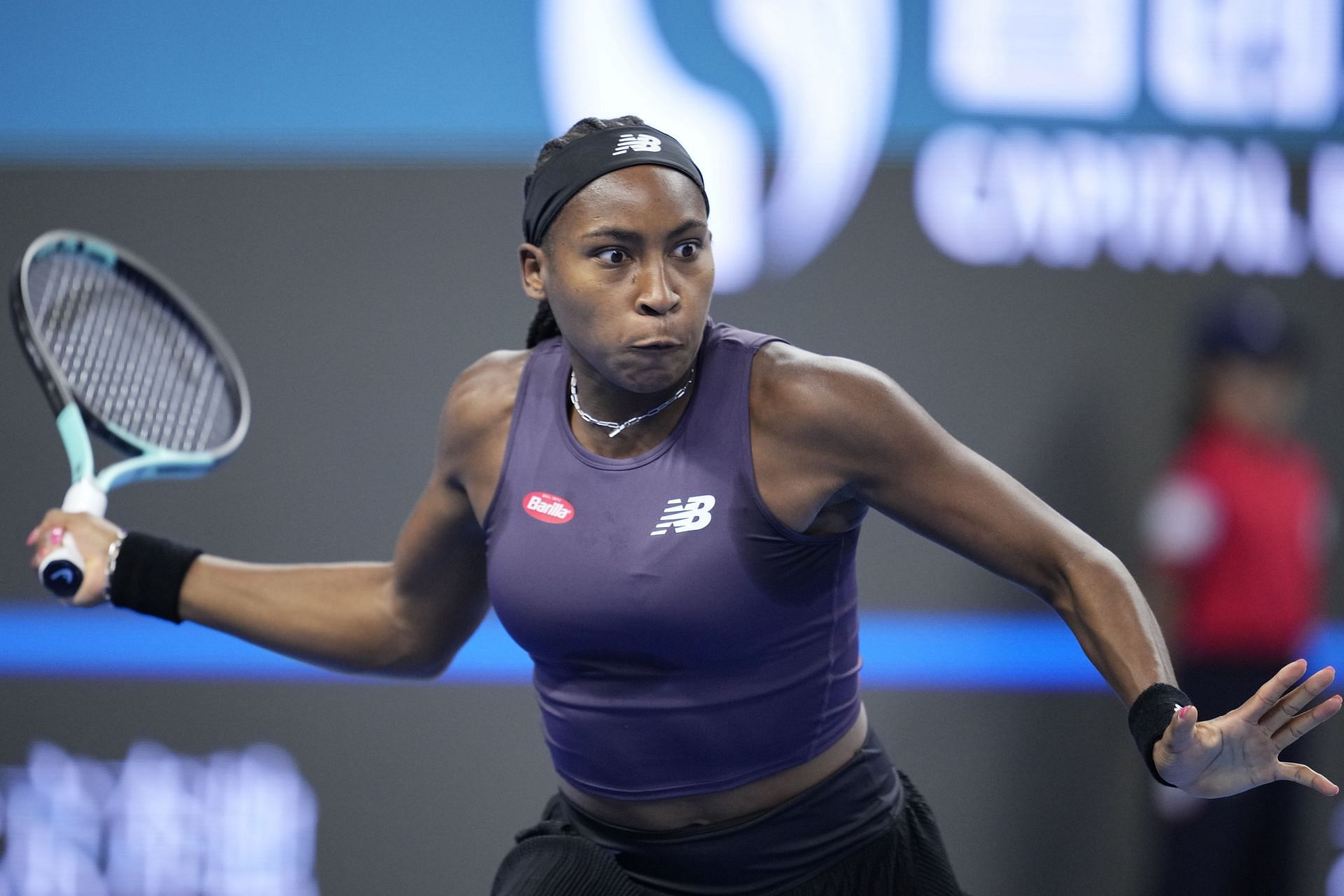 Coco Gauff at the 2023 China Open 