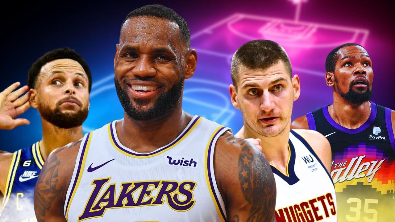Looking at NBA opening night O/U for LeBron James, Stephen Curry, Kevin Durant, Nikola Jokic and more