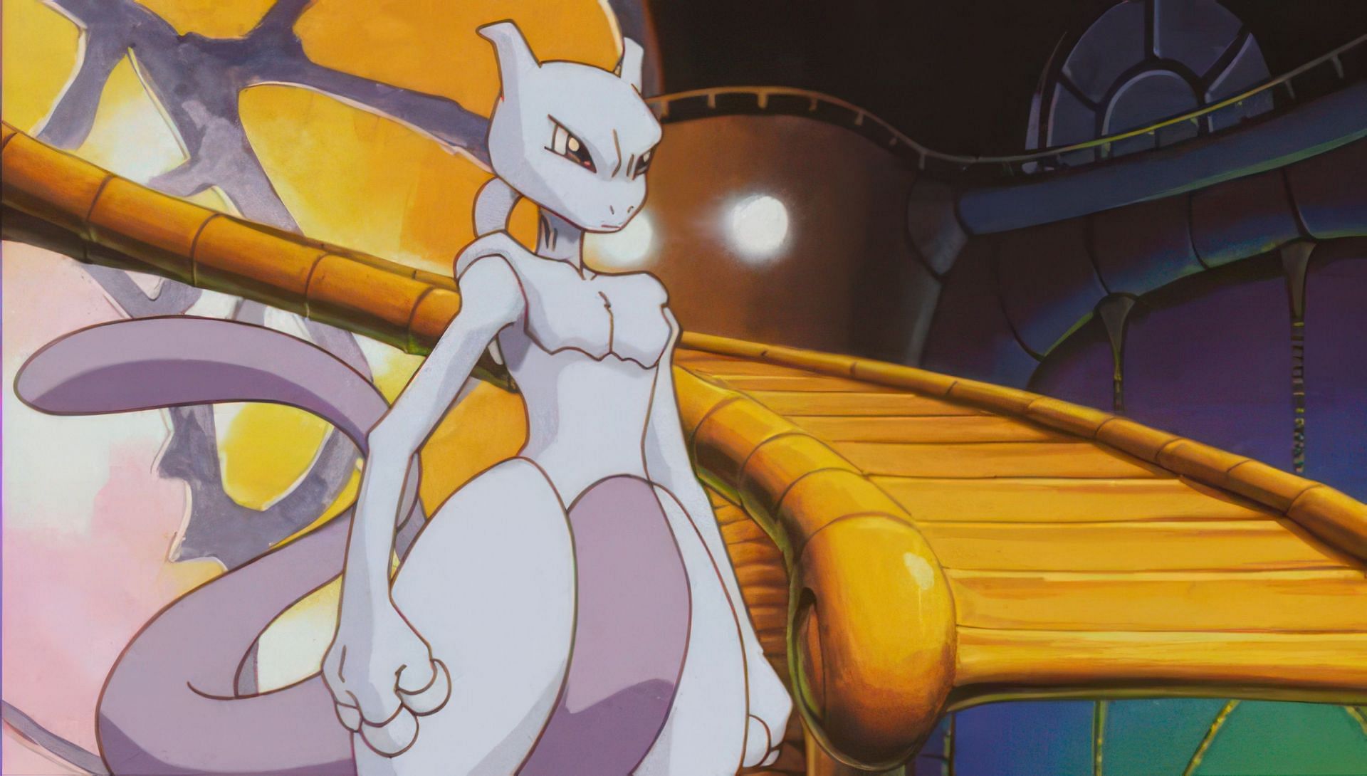 Mewtwo, as seen in the anime (Image via The Pokemon Company)