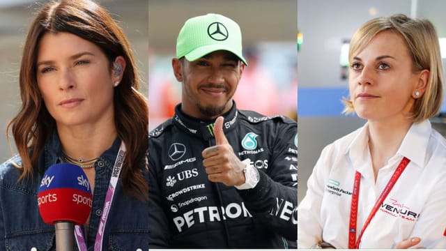 Danica Patrick responds to 'It's always Lewis Hamilton' remark by Susie  Wolff