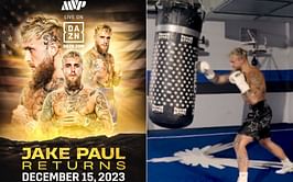 Jake Paul set for mystery match on December 15th in quest to further world champion aspirations