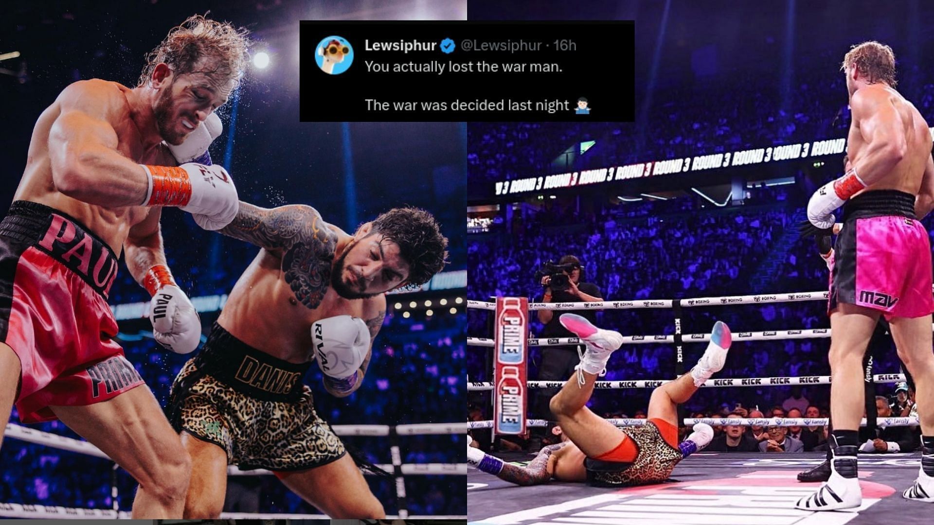 Dillon Danis &amp; Logan Paul [Images courtesy of @dillondanis &amp; @loganpaul on Instagram]