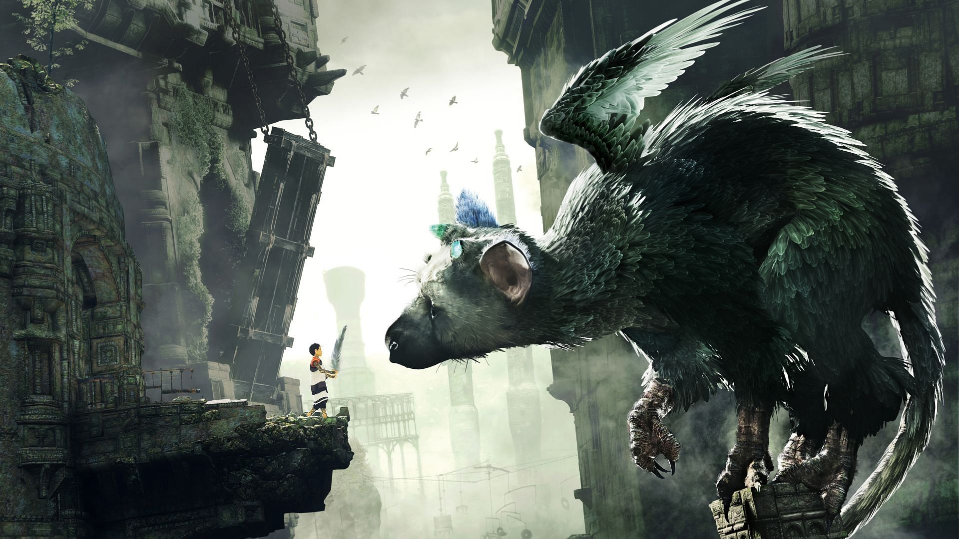 Trico and the Boy (Image by Sony)