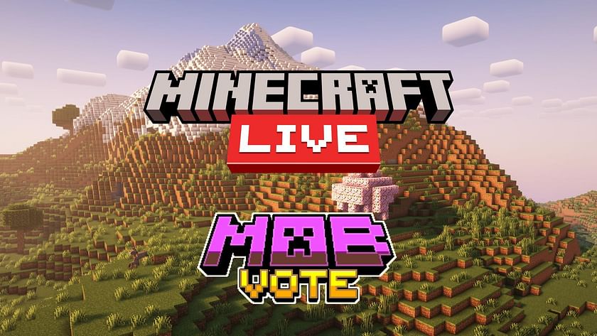 Mob Vote on Minecraft Live 2023