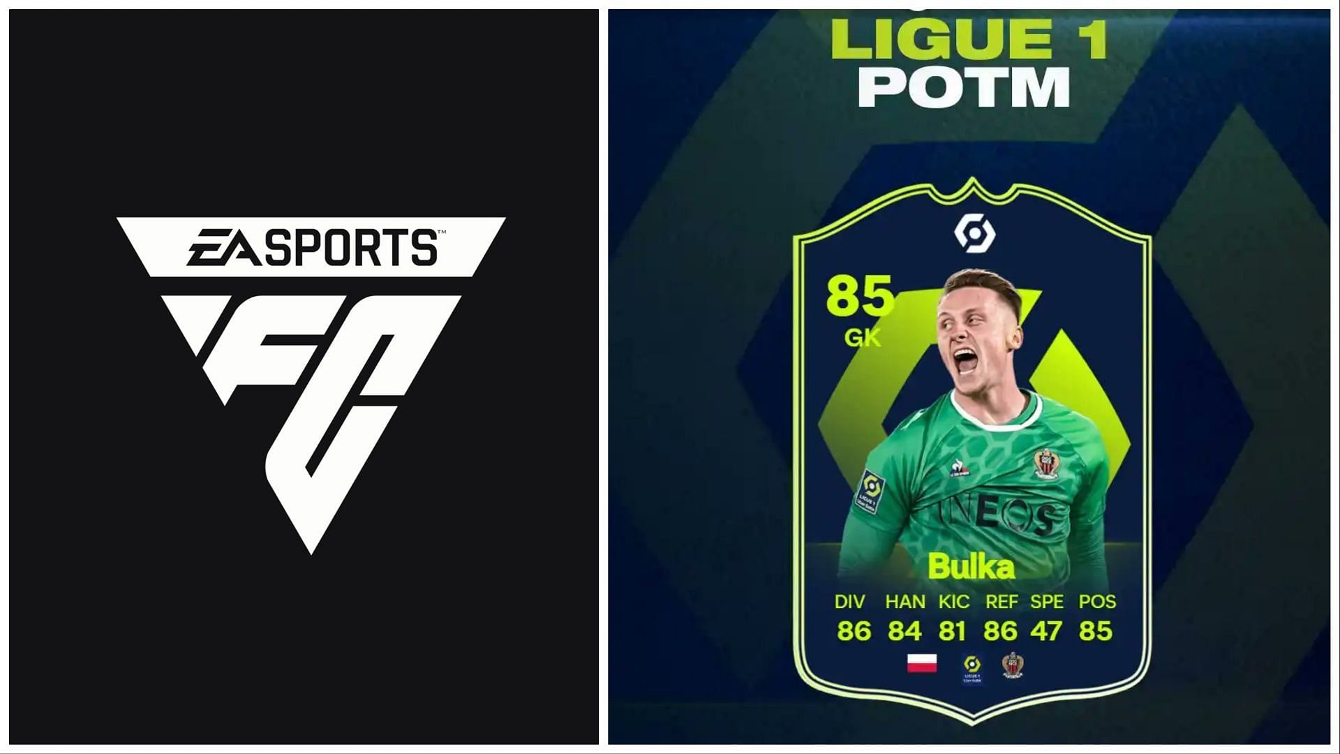 POTM Bulka is now live in EA FC 24 (Images via EA Sports)