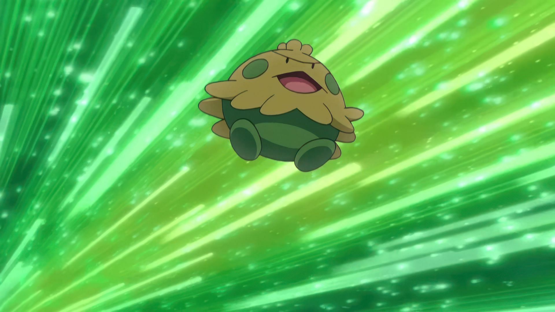 Shroomish, as seen in the anime (Image via The Pokemon Company)