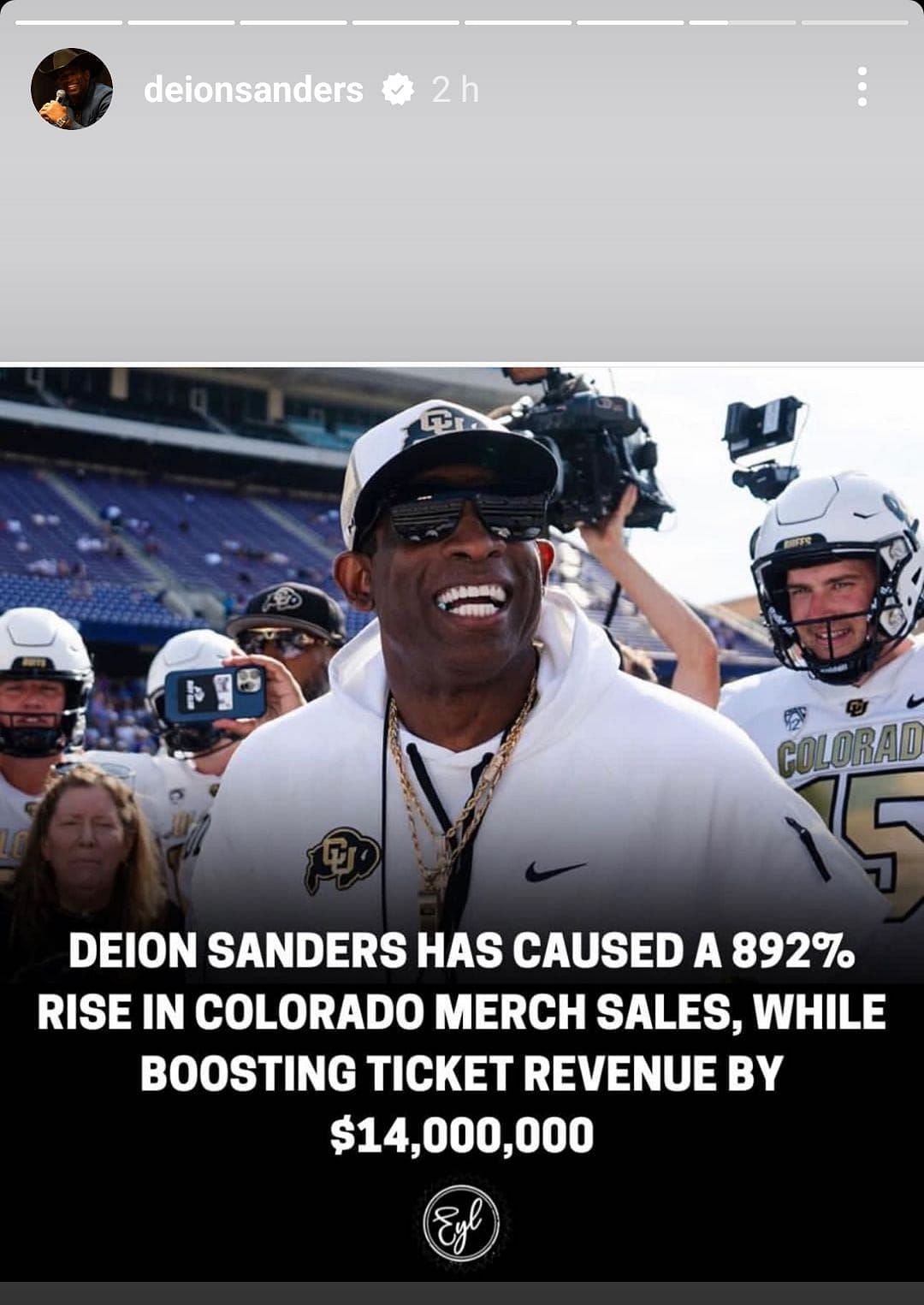 Credit: Deion Sanders Instagram