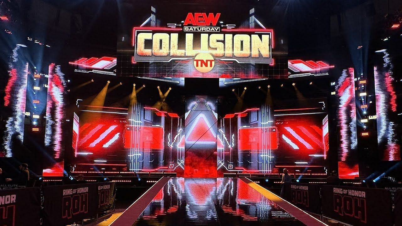 AEW Collision had a huge match called off
