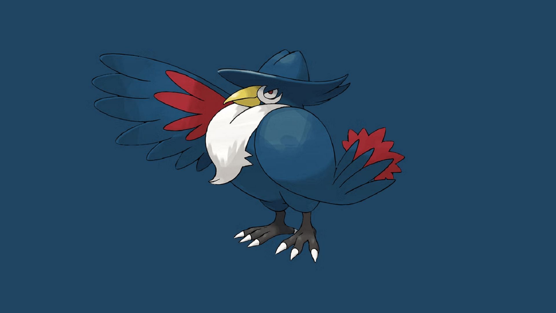 Dark-type species like Honchkrow can be more than a match for Mismagius (Image via The Pokemon Company)