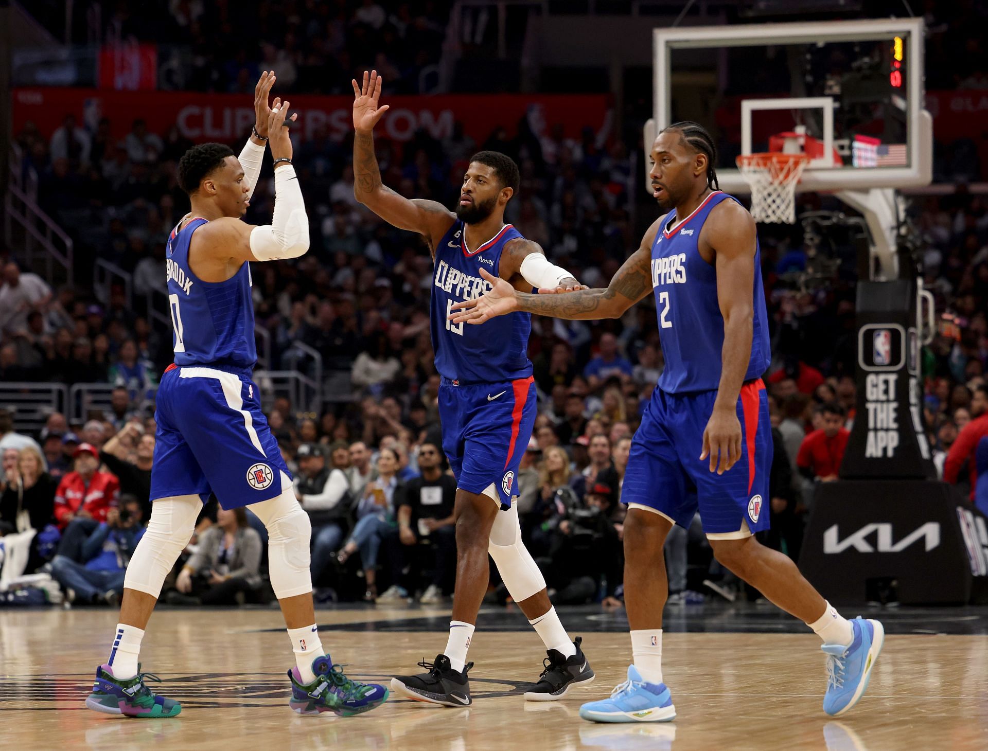 Clippers&#039; Big Three in a game vs Minnesota