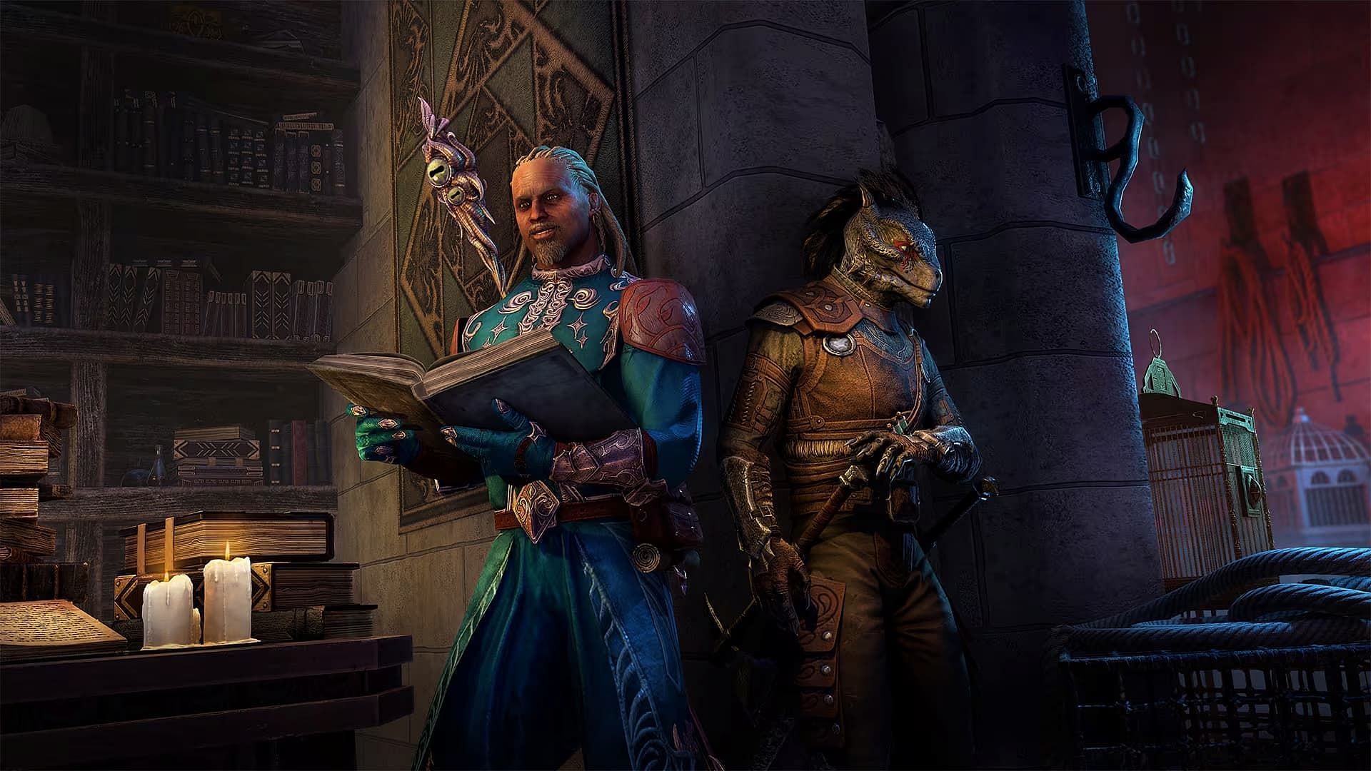 New companions added in the Necrom Chapter (Image via ZeniMax Online Studios)