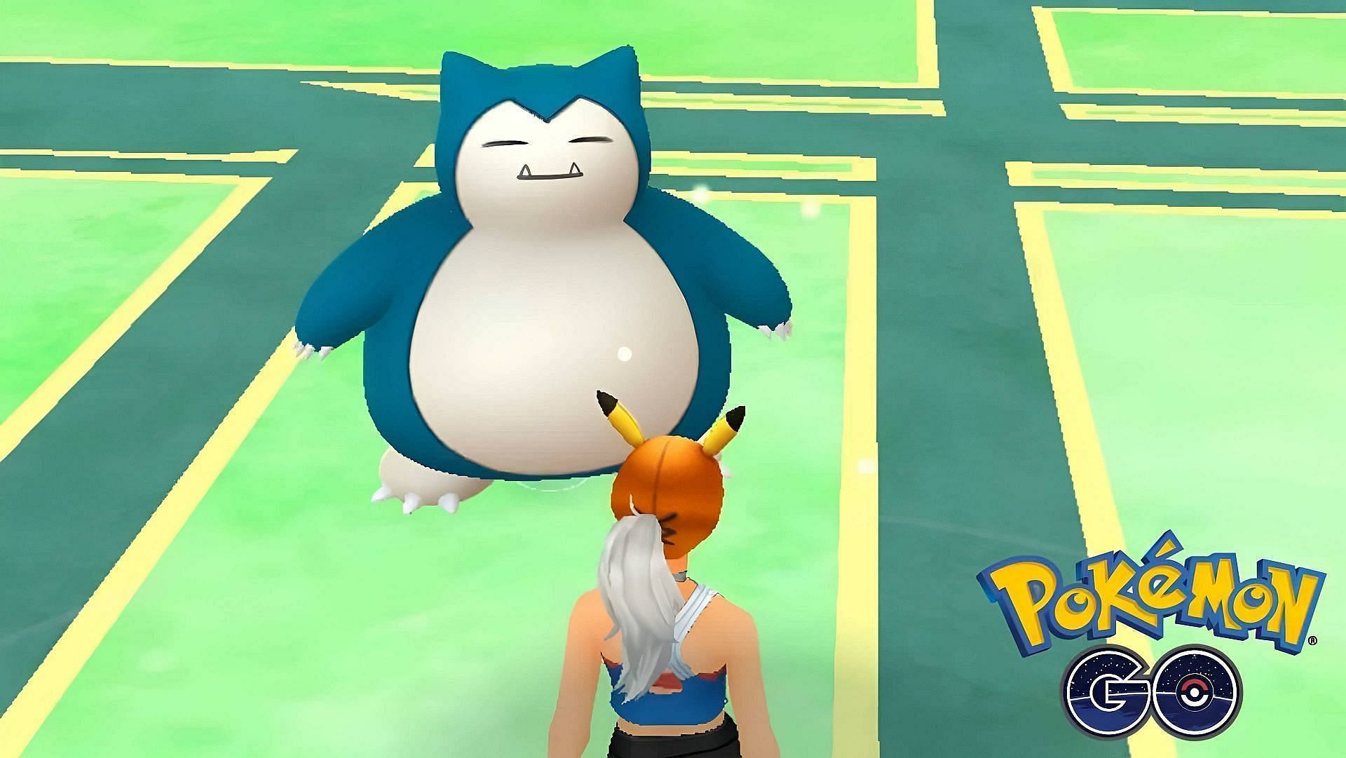 The Pokemon Snorlax took center stage in this LAPD debacle (Image via Niantic)