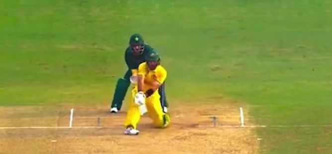 [Watch] Glenn Maxwell's outrageous reverse-sweep six off Mohammad Nawaz in 2023 World Cup warm-up match against Pakistan