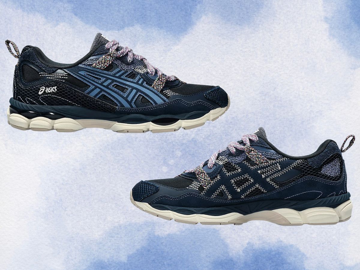 Fujitaka x Asics GEL-NYC &quot;Imabari&quot; sneakers (Image via Asics)