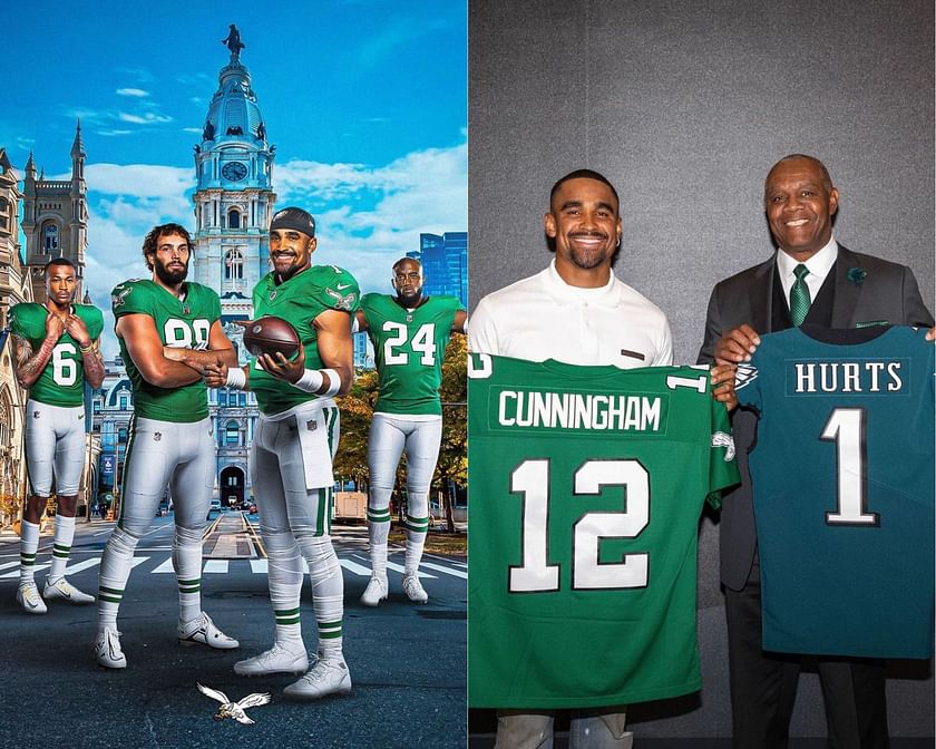 When did Eagles wear Kelly Green jerseys? Revisiting history of franchise's throwback  uniforms