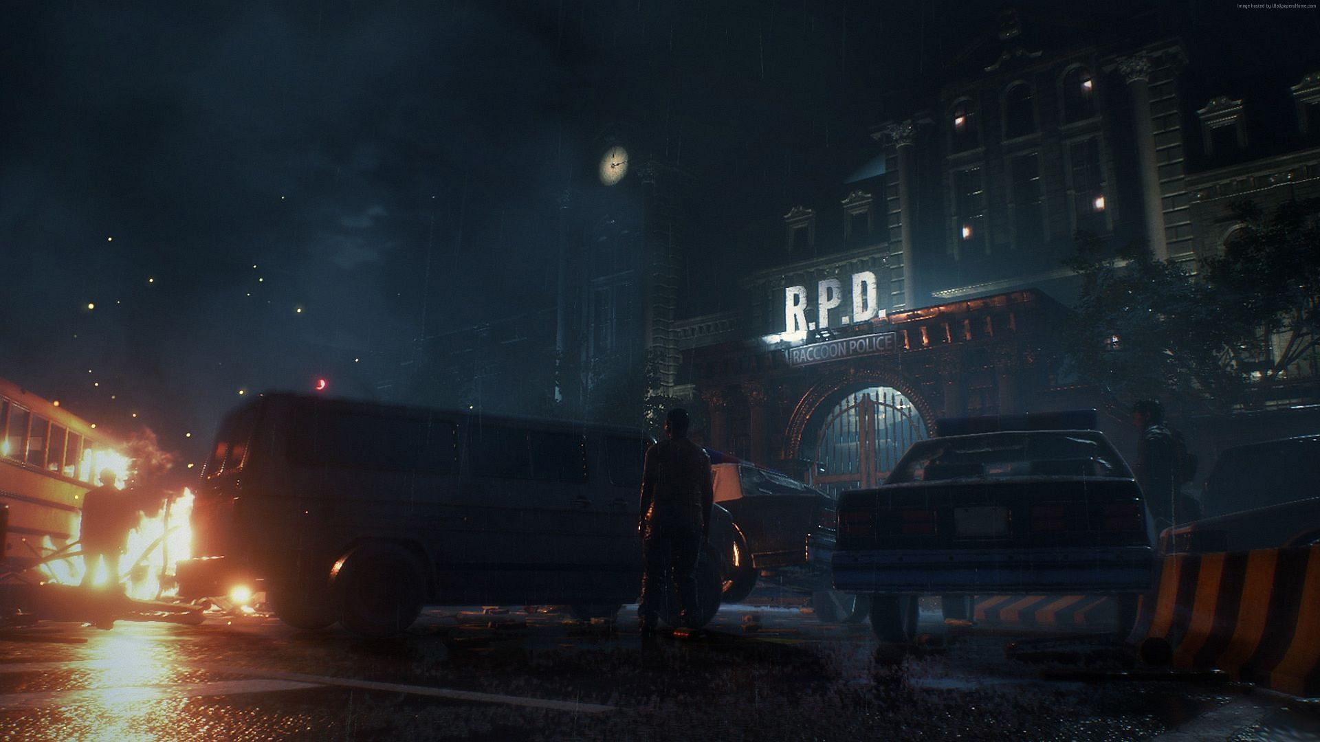 Remains of the R.P.D. (image by Capcom)