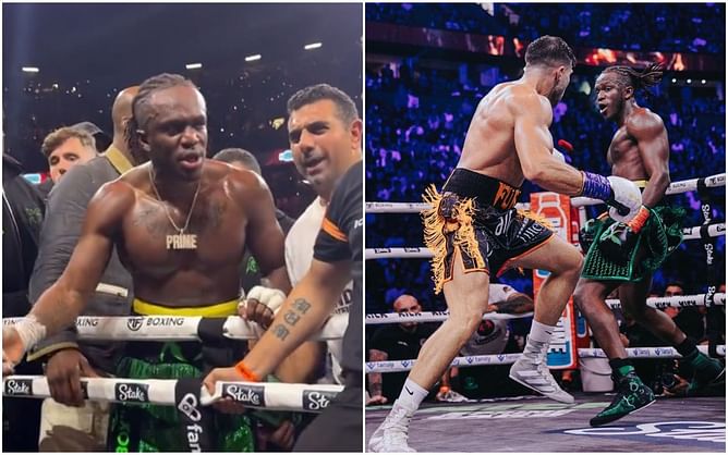 KSI confronts judges in new footage after controversial boxing loss to Tommy Fury
